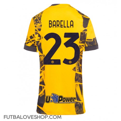 Dres Inter Milan Nicolo Barella #23 Tretina pre Ženy 2024-25 Krátky Rukáv